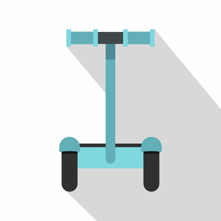 Modern ecological transport icon. Flat illustration of modern ecological transport vector icon for web isolated on white backgroundのイラスト素材