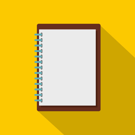 Sketchbook icon, flat styleのイラスト素材