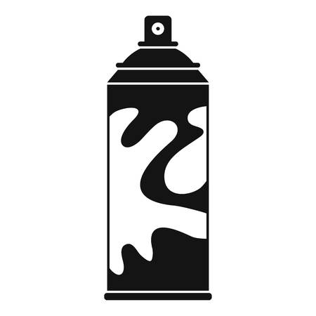 Colored spray icon, simple styleのイラスト素材