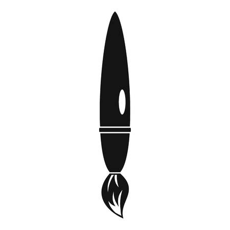 Drawing brush icon, simple styleのイラスト素材