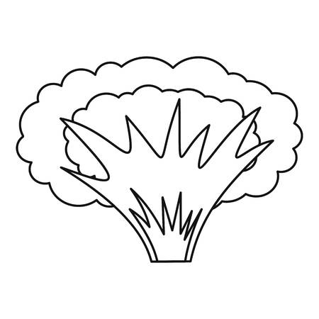 Spica icon, outline styleのイラスト素材