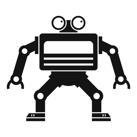 Machine icon, simple styleのイラスト素材