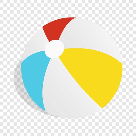 Colorful ball isometric iconのイラスト素材