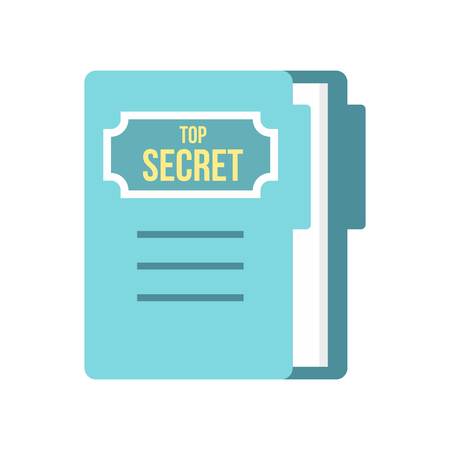 Notepad icon, flat styleのイラスト素材