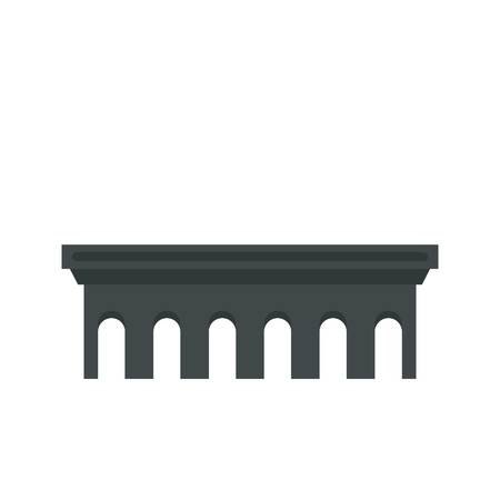 Bridge icon, flat styleのイラスト素材