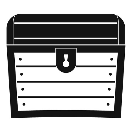Chest icon, simple styleのイラスト素材