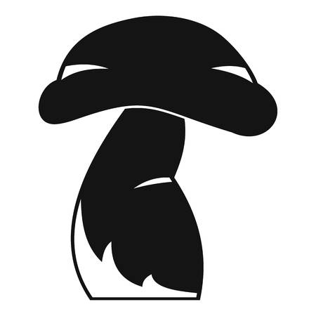 Good mushroom icon, simple styleのイラスト素材