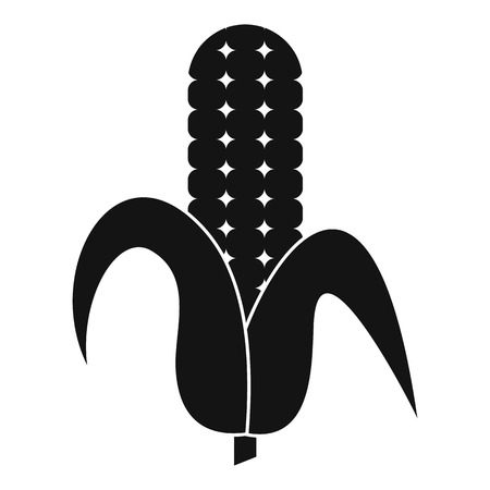 Corncob icon, simple styleのイラスト素材