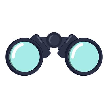Binoculars icon. Cartoon illustration of binoculars vector icon for webのイラスト素材