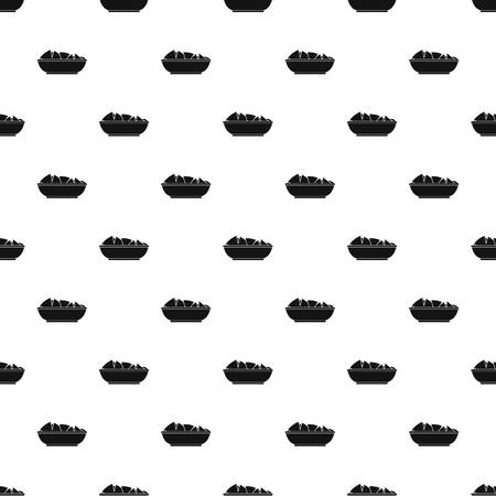Nachos in bowl pattern vectorのイラスト素材