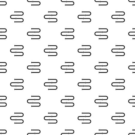 Heated towel rail pattern vectorのイラスト素材