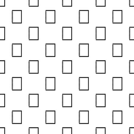 Sketchbook pattern vectorのイラスト素材