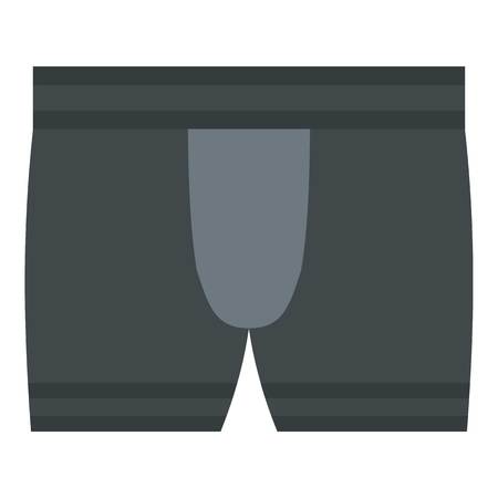 Gray male underwear icon isolatedのイラスト素材