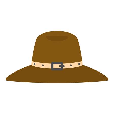 Hat icon isolatedのイラスト素材