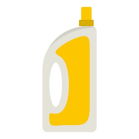 Bottle of conditioning or detergent icon isolatedのイラスト素材