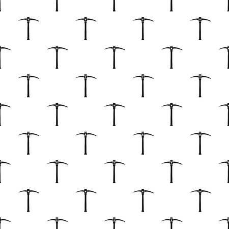 Pick pattern seamless in simple style vector illustration.のイラスト素材