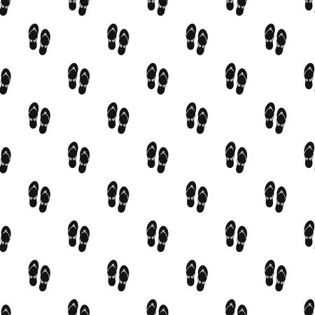 Flip flop sandals pattern vectorのイラスト素材