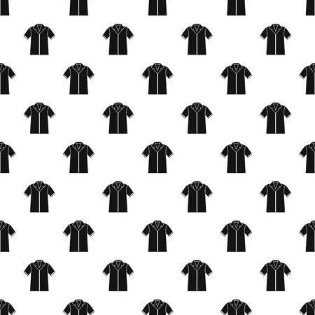 Shirt polo pattern seamless in simple style vector illustrationのイラスト素材
