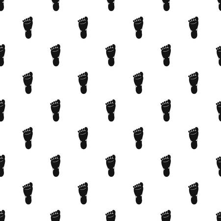 Foot left leg pattern vectorのイラスト素材