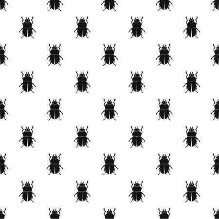 Bug pattern vectorのイラスト素材