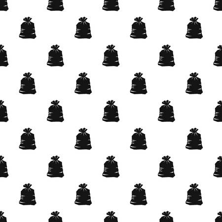 Garbage bag pattern vectorのイラスト素材