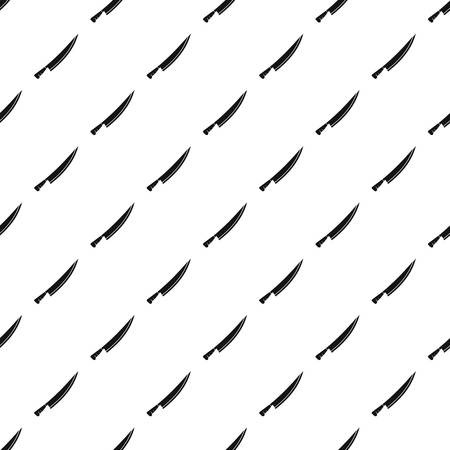 Long knife pattern seamless in simple style vector illustrationのイラスト素材