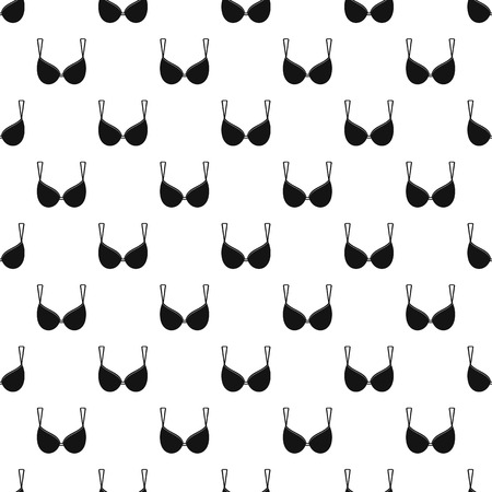 Bra lingerie pattern seamless in simple style vector illustrationのイラスト素材