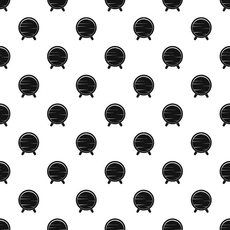 Barrel on legs pattern vectorのイラスト素材