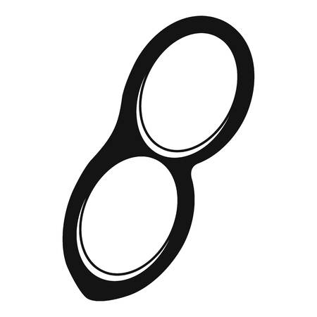 Peanut icon, simple styleのイラスト素材