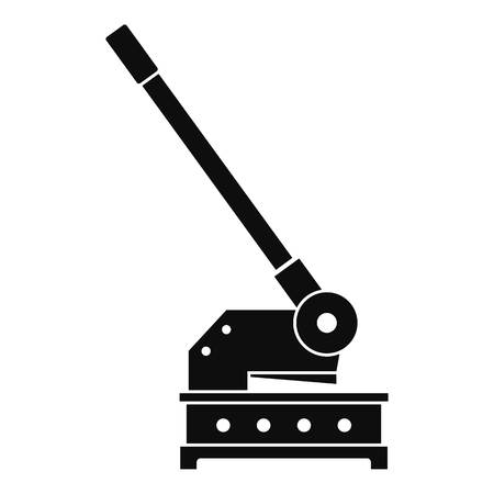 Cutting machine icon, simple styleのイラスト素材
