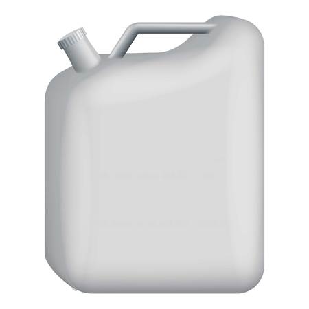 Blank jerrycan mockup, realistic styleのイラスト素材
