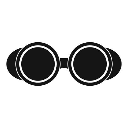 Welding glasses icon in simple style isolated vector illustrationのイラスト素材