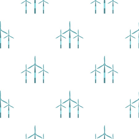 Wind turbine pattern seamless for any design vector illustrationのイラスト素材