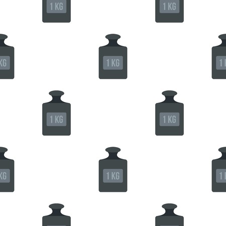 Weight 1 kg pattern seamless for any design vector illustrationのイラスト素材