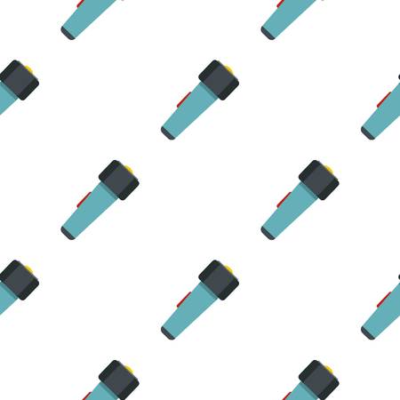 Hand flashlight pattern seamlessのイラスト素材