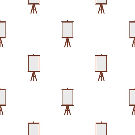 Easel pattern seamlessのイラスト素材