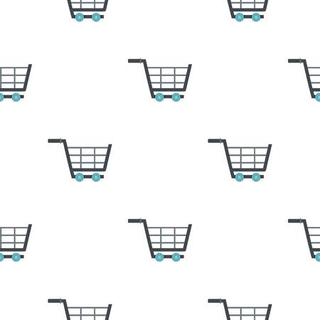 Online shopping pattern flatのイラスト素材