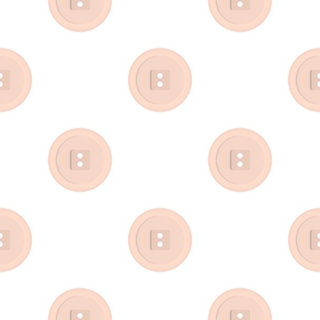 White sewing button pattern flatのイラスト素材