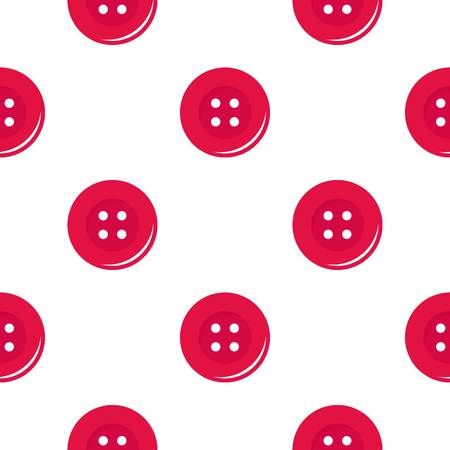 Pink sewing button pattern flatのイラスト素材