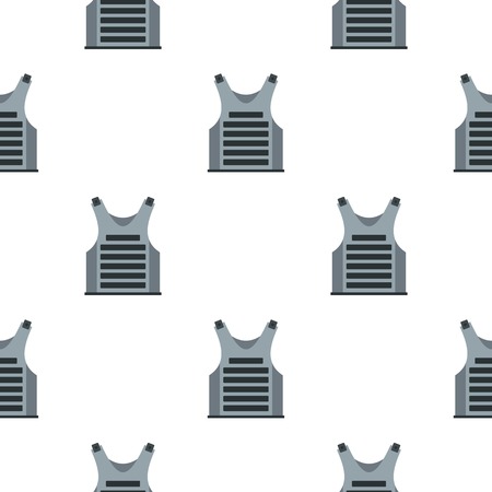 Paintball vest pattern seamless flat style for web vector illustrationのイラスト素材