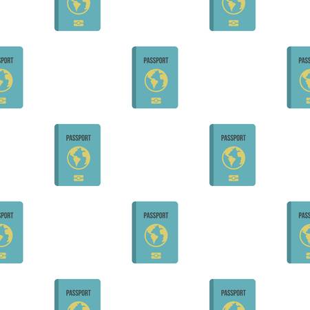 Pass pattern seamless flat style for web vector illustrationのイラスト素材