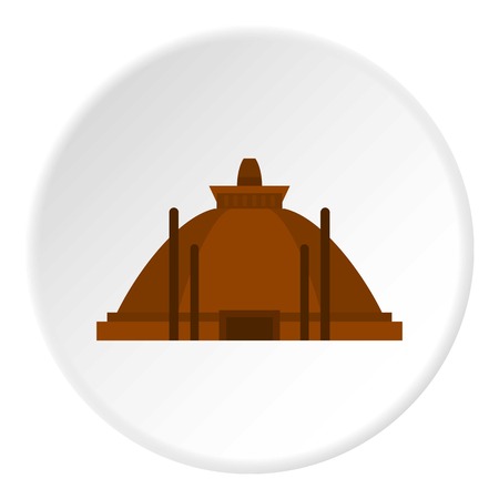 Memorable ruins in Polonnaruwa, Sri Lanka iconのイラスト素材