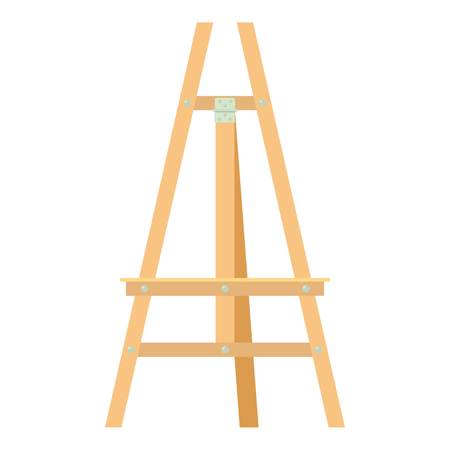 Easel icon, cartoon styleのイラスト素材