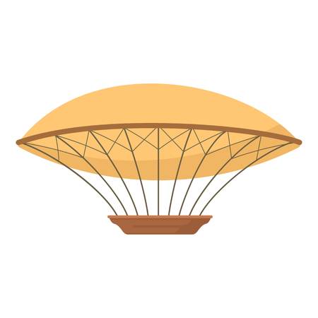 Airship icon, cartoon styleのイラスト素材