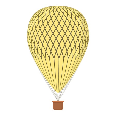 Aerostat icon, cartoon styleのイラスト素材