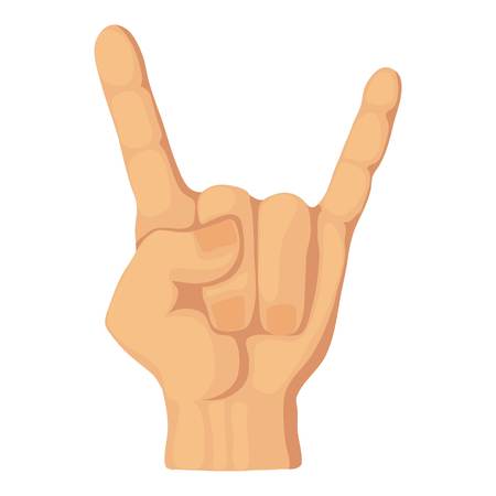 Horns icon, cartoon styleのイラスト素材