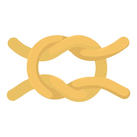 Knot icon, cartoon styleのイラスト素材