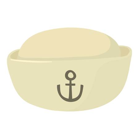 Sea-cap icon, cartoon styleのイラスト素材