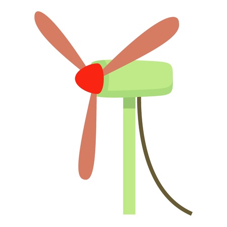 Windmill icon, cartoon styleのイラスト素材