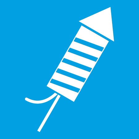 Petard icon whiteのイラスト素材